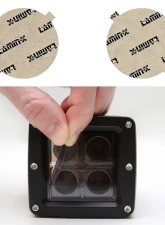 Lamin-X Mini Cooper 2007-2013 Gunsmoke Fog Light Covers                                     - MN107G - Image 5