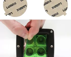 Lamin-X Mini Cooper 2007-2013 Green Fog Light Covers