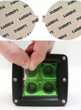 Lamin-X Mini Cooper 2014-2018 Green Fog Light Covers                                     - MN113GR - Image 5