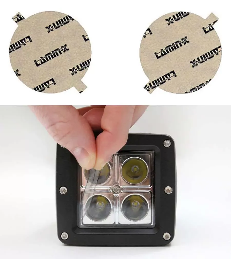 Lamin-X Mitsubishi Eclipse 2001-2005 Clear Fog Light Covers - MT102CL