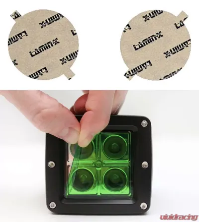 Lamin-X Mitsubishi Eclipse 2001-2005 Green Fog Light Covers - MT102GR