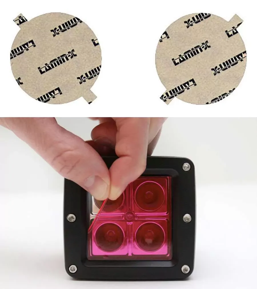 Lamin-X Mitsubishi Eclipse 2001-2005 Pink Fog Light Covers - MT102P