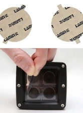 Lamin-X Mitsubishi Eclipse 2006-2012 Gunsmoke Fog Light Covers                                     - MT103G - Image 5