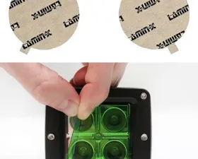 Lamin-X Mitsubishi Eclipse 2006-2012 Green Fog Light Covers