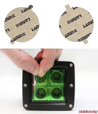 Lamin-X Mitsubishi Eclipse 2006-2012 Green Fog Light Covers - MT103GR