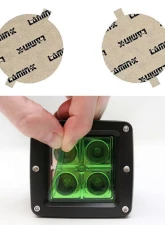 Lamin-X Mitsubishi Eclipse 2006-2012 Green Fog Light Covers                                     - MT103GR - Image 5