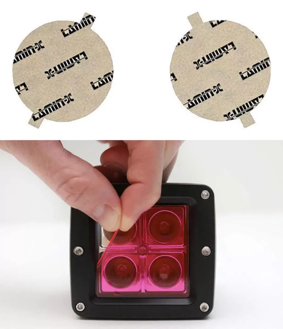 Lamin-X Mitsubishi Eclipse 2006-2012 Pink Fog Light Covers - MT103P