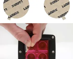 Lamin-X Mitsubishi Eclipse 2006-2012 Pink Fog Light Covers