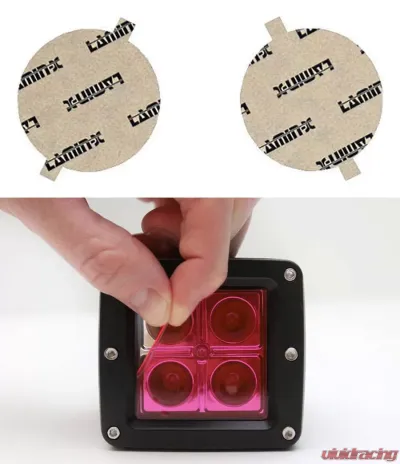 Lamin-X Mitsubishi Eclipse 2006-2012 Pink Fog Light Covers - MT103P