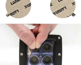 Lamin-X Mitsubishi Lancer 2007-2015 Blue Fog Light Covers