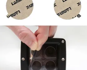 Lamin-X Mitsubishi Lancer 2007-2015 Gunsmoke Fog Light Covers