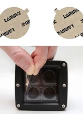 Lamin-X Mitsubishi Lancer 2007-2015 Gunsmoke Fog Light Covers                                     - MT110G - Image 5