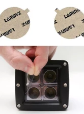 Lamin-X Mitsubishi Lancer 2007-2015 Tint Fog Light Covers                                     - MT110T - Image 4