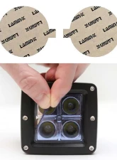 Lamin-X Mitsubishi Outlander Sport 2011-2015 Blue Fog Light Covers                                     - MT114B - Image 5