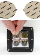 Lamin-X Nissan Maxima 2000-2003 Clear Fog Light Covers                                     - N109CL - Image 4