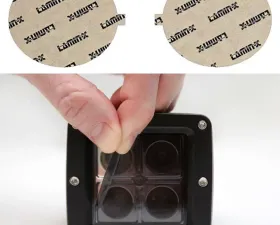 Lamin-X Nissan Maxima 2000-2003 Gunsmoke Fog Light Covers