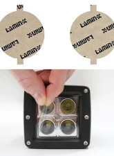 Lamin-X Nissan Maxima 2004-2006 Clear Fog Light Covers                                     - N110CL - Image 4