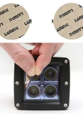 Lamin-X Nissan Xterra 2005-2015 Blue Fog Light Covers                                     - N117B - Image 5