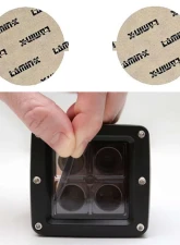 Lamin-X Nissan Xterra 2005-2015 Gunsmoke Fog Light Covers                                     - N117G - Image 5