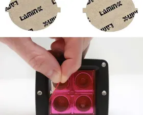 Lamin-X Nissan Altima Sedan 2007-2009 Pink Fog Light Covers