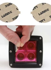 Lamin-X Nissan Altima Sedan 2007-2009 Pink Fog Light Covers                                     - N118P - Image 4