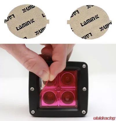 Lamin-X Nissan Altima Sedan 2007-2009 Pink Fog Light Covers - N118P