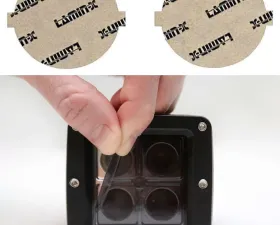 Lamin-X Nissan Altima Coupe 2008-2009 Gunsmoke Fog Light Covers