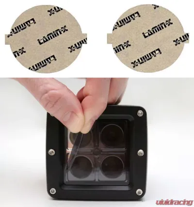 Lamin-X Nissan Altima Coupe 2008-2009 Gunsmoke Fog Light Covers - N123G
