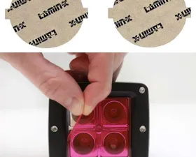 Lamin-X Nissan Altima Coupe 2008-2009 Pink Fog Light Covers