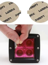 Lamin-X Nissan Altima Coupe 2008-2009 Pink Fog Light Covers                                     - N123P - Image 4