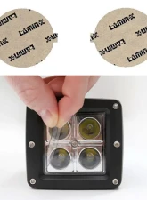 Lamin-X Nissan Maxima 2009-2011 Clear Fog Light Covers                                     - N130CL - Image 4