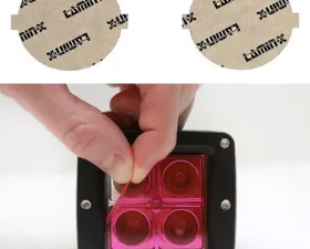 Lamin-X Nissan Maxima 2009-2011 Pink Fog Light Covers