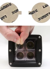 Lamin-X Nissan Pathfinder 2008-2012 Tint Fog Light Covers                                     - N134T - Image 4