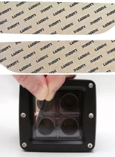 Lamin-X Nissan Rogue 2017-2019 Gunsmoke Fog Light Covers                                     - N151G - Image 5