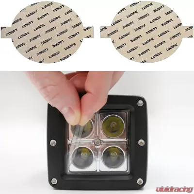 Lamin-X Nissan Maxima 2009-2011 2.75" Oval Clear Fog Light Covers - N630CL