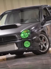 Lamin-X Nissan Maxima 2009-2011 2.75" Oval Green Fog Light Covers                                     - N630GR - Image 2