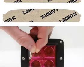 Lamin-X Porsche 987 Boxster 2005-2008 Pink Fog Light Covers