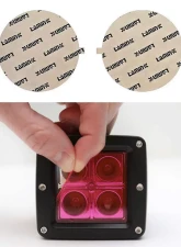 Lamin-X Porsche 957 Cayenne 2007-2010 Pink Fog Light Covers                                     - P110P - Image 4