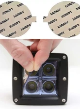 Lamin-X Porsche 987 Cayman 2009-2012 Blue Fog Light Covers                                     - P118B - Image 5