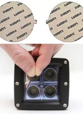 Lamin-X Porsche 958 Cayenne Turbo|GTS 2011-2014 Blue Fog Light Covers                                     - P121B - Image 5