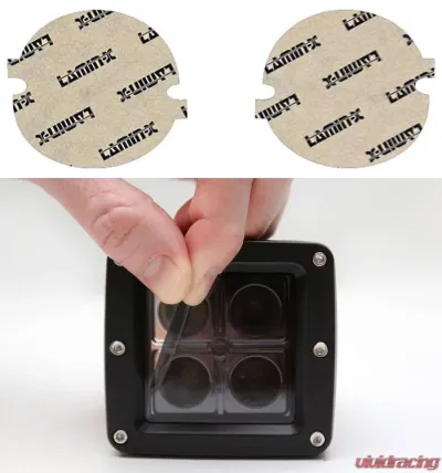 Lamin-X Pontiac Solstice 2005-2009 Gunsmoke Fog Light Covers - PT103G