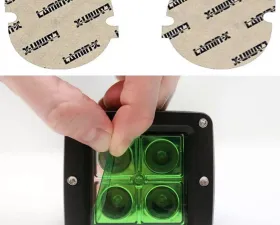 Lamin-X Pontiac Solstice 2005-2009 Green Fog Light Covers