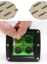 Lamin-X Pontiac Vibe 2003-2008 Green Fog Light Covers                                     - PT104GR - Image 5