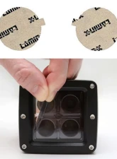 Lamin-X Pontiac G5 2007-2009 Gunsmoke Fog Light Covers                                     - PT105G - Image 5