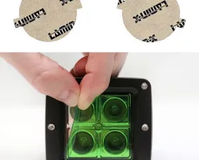 Lamin-X Pontiac G5 2007-2009 Green Fog Light Covers