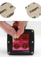 Lamin-X Pontiac G5 2007-2009 Pink Fog Light Covers                                     - PT105P - Image 4