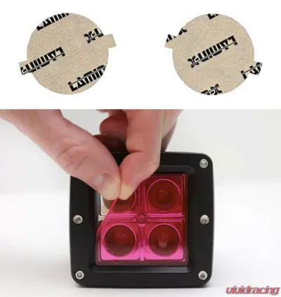 Lamin-X Pontiac G5 2007-2009 Pink Fog Light Covers - PT105P