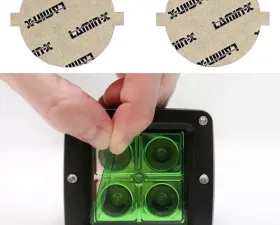 Lamin-X Pontiac G8 2008-2009 Green Fog Light Covers