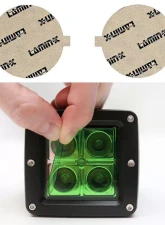 Lamin-X Pontiac G8 2008-2009 Green Fog Light Covers                                     - PT107GR - Image 5