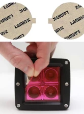 Lamin-X Pontiac G8 2008-2009 Pink Fog Light Covers                                     - PT107P - Image 4